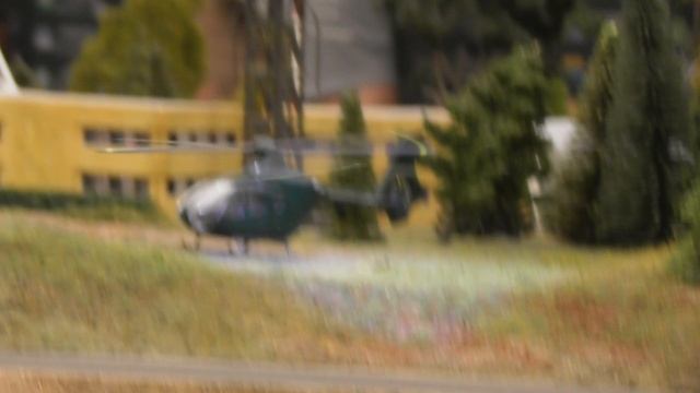 экскурсии в Санкт Петербурге, Гранд Макет, модель вертолета с движущимися лопастями