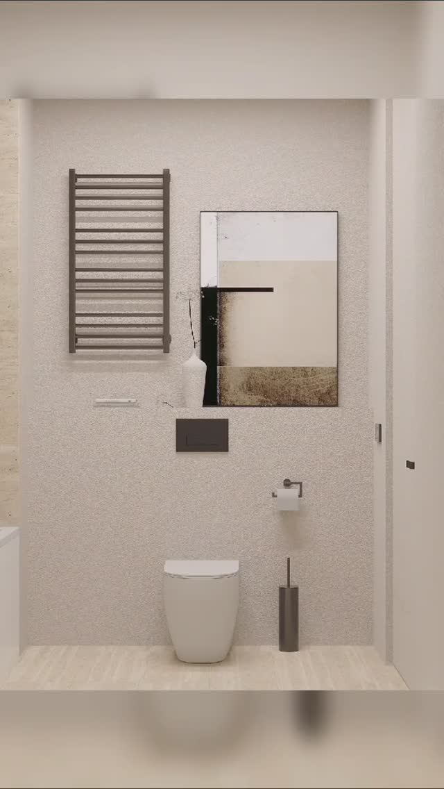 Дизайн санузла/ванной комнаты 😊