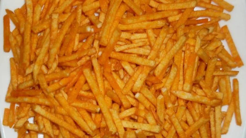 Пряная картофельная соломка.