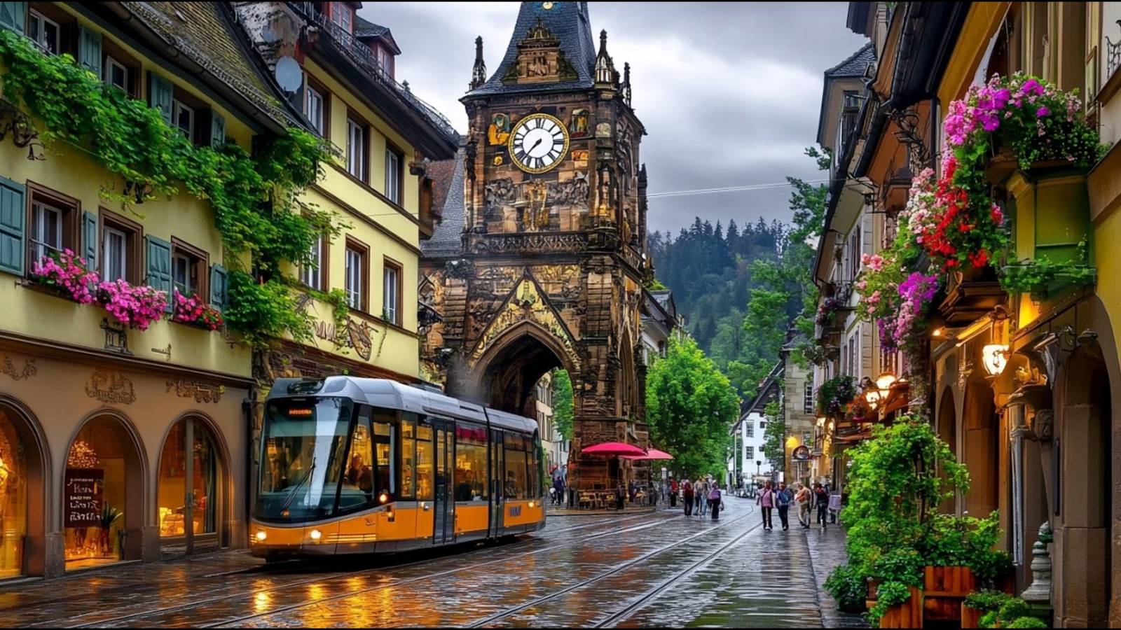 Фрайбург, Германия. Один из красивейших средневековых городов Германии!