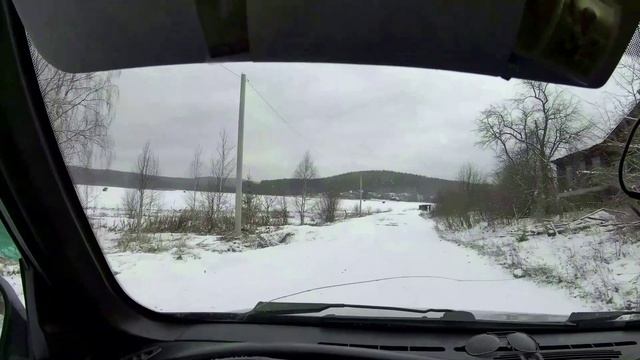 Рыбалка д. Каменка крайний лёд. 1