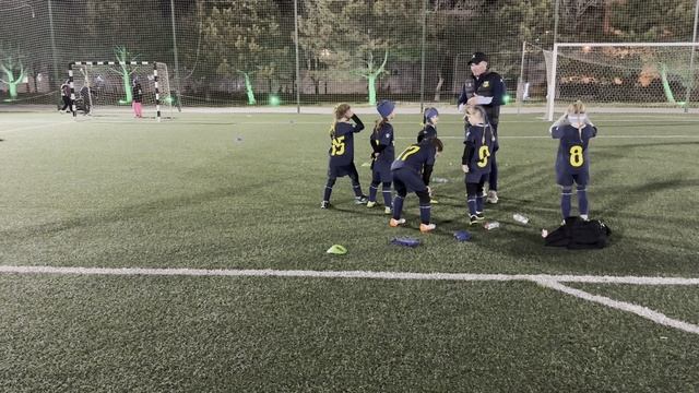 "Футбольный калейдоскоп" 2025 г. ЖФК "Ростов"(синие) - ФК "Алекс" (2017) 5:8 28.03.2025