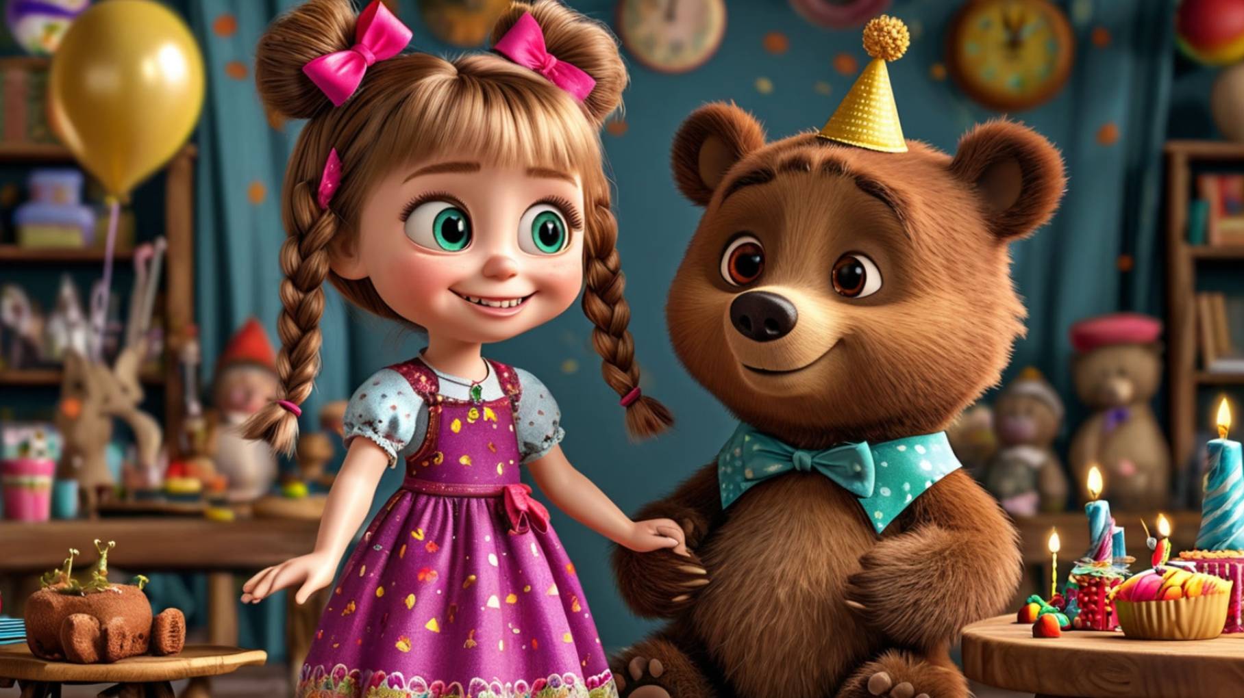 МАША и МЕДВЕДЬ. РУССКАЯ НАРОДНАЯ СКАЗКА. ПЕРВАЯ ВСТРЕЧА. ОГОРОД. Я СКАЗКА. ДЕТСКИЕ СКАЗКИ. СКАЗКИ