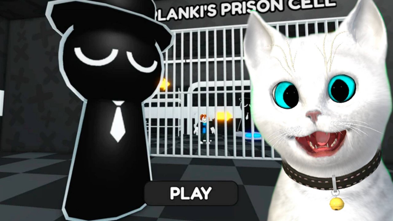 РОБЛОКС ПОБЕГ ОТ ЧЁРНОГО СПРУНКИ КОТЁНОК КРОНОС