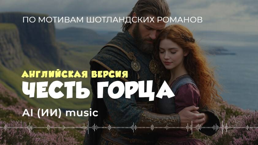 Honor of a highlander (based on Scottish novels) AI music video