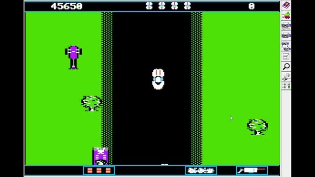 🚗 Spy Hunter (1983) — культовая аркада от Bally Midway, портированная на Apple II!