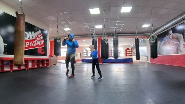 Очередная наша тренировка