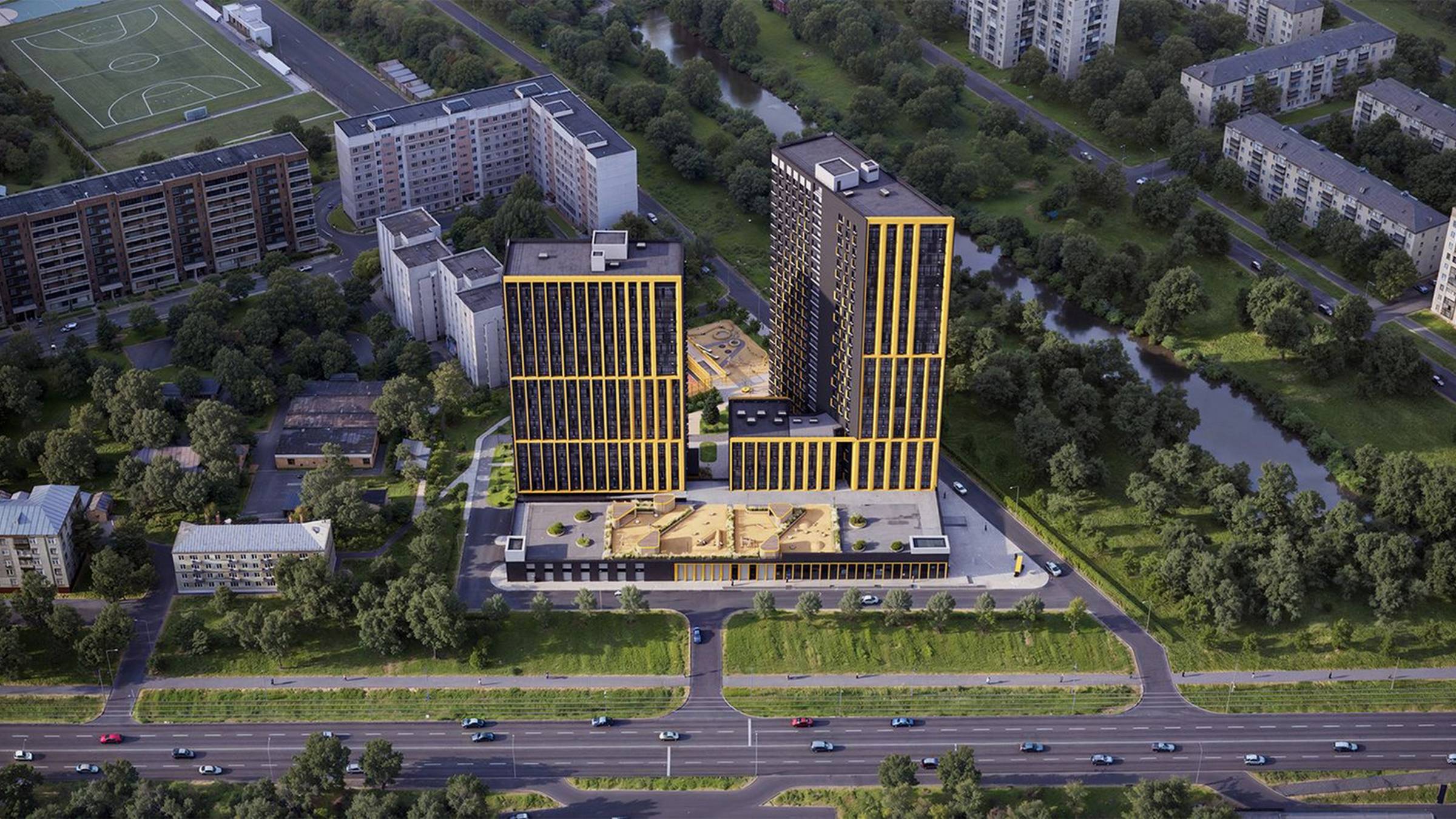 ЖК "Каскад на Линдовской". ГК "Каскад" || Московский р-н, ул. Линдовская || Апрель 2022 - 2025 гг