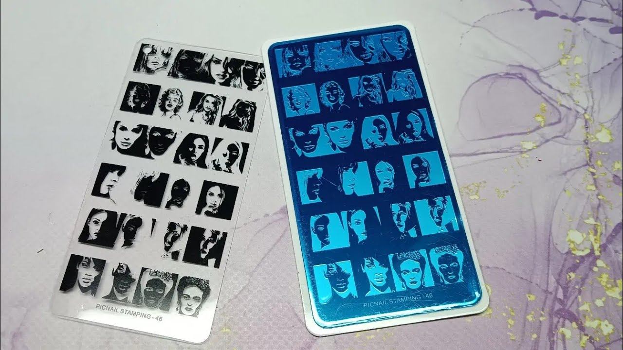 Пластина для стемпинга с негативными рисунками. Советы по работе с ней