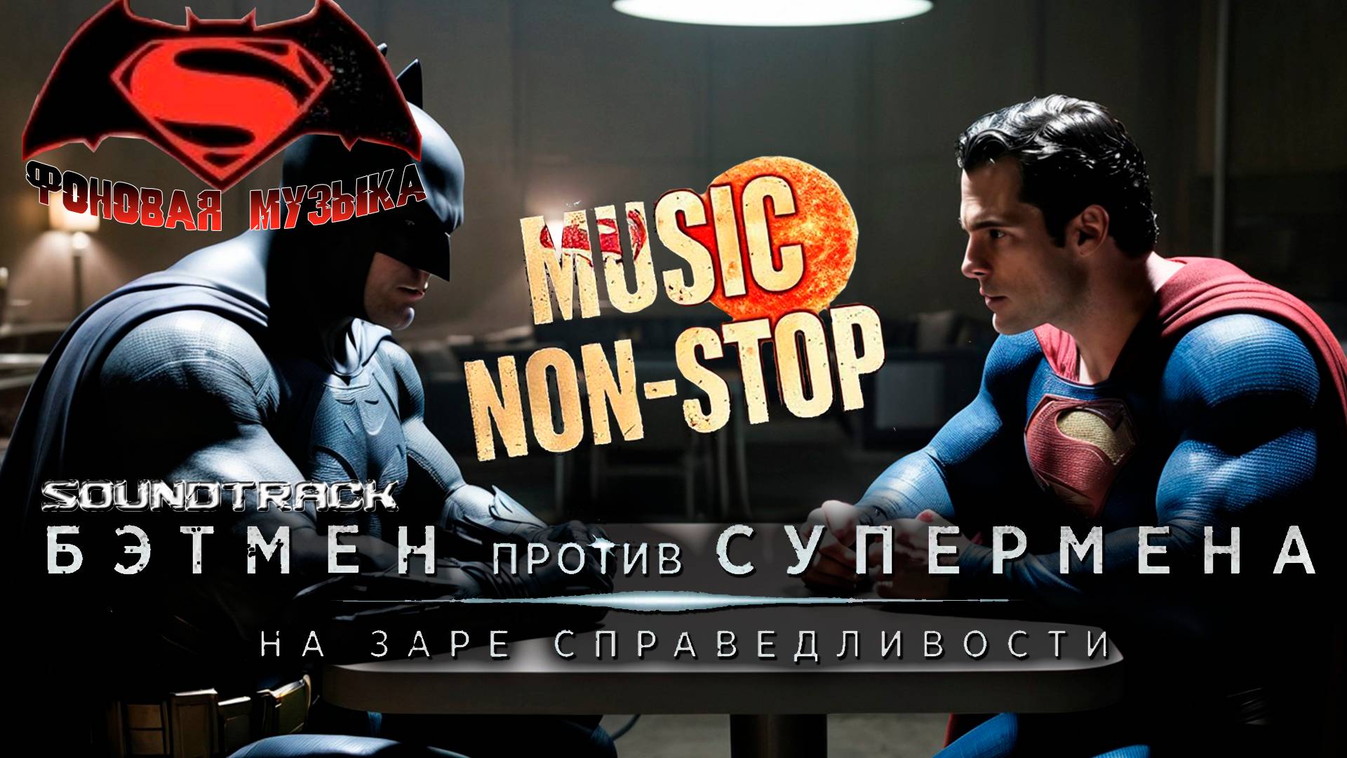 Саундтрэки к фильму "Бэтмен против Супермена: На заре справедливости".Фоновая музыка.Music NON STOP