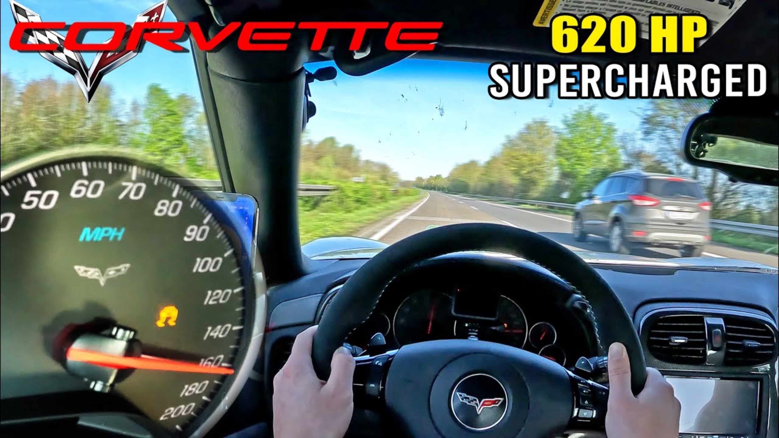 АЕРИКАНСКИЙ МАСЛКАР 🇺🇸 на 🇩🇪 НЕМЕЦКОМ АВТОБАНЕ |620ЛС CORVETTE C6 AutoTopNL