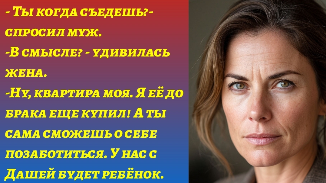 "Муж выгнал жену из дома из-за любовницы, но вскоре..."/Истории из жизни/Аудиорассказ семейный