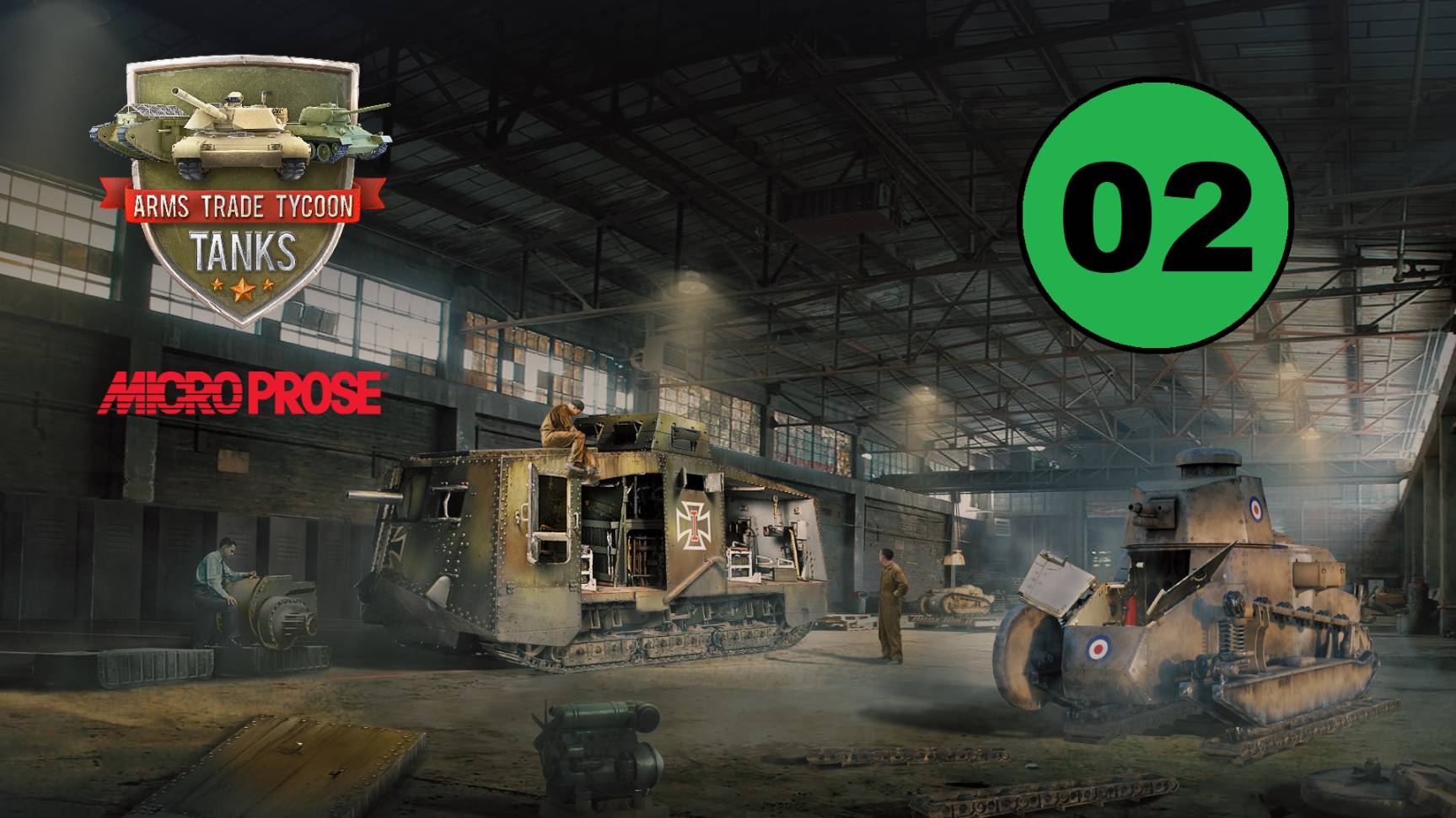 Arms Trade Tycoon: Tanks (02) - Новые типы танков, новые детали и усиления.