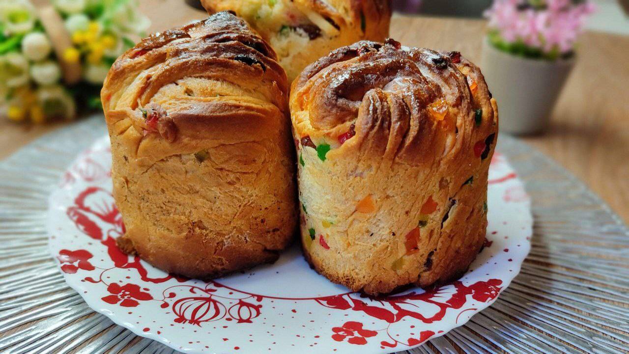 🌼Пасхальный кулич краффин✅Тесто как пух!🌼