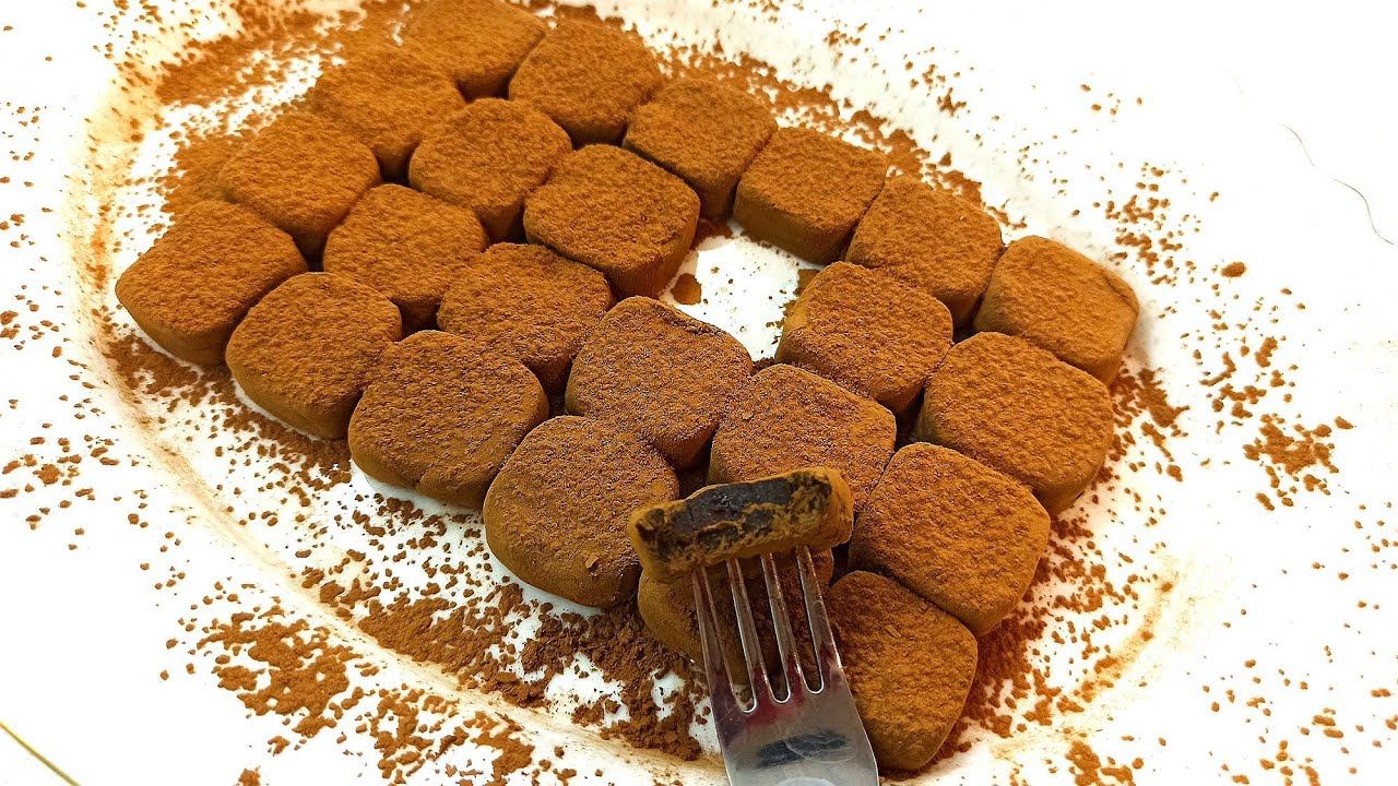 ТРЮФЕЛИ ИЗ ДВУХ ИНГРЕДИЕНТОВ! Простые и о-о-очень вкусные шоколадные конфеты / Магия вкуса