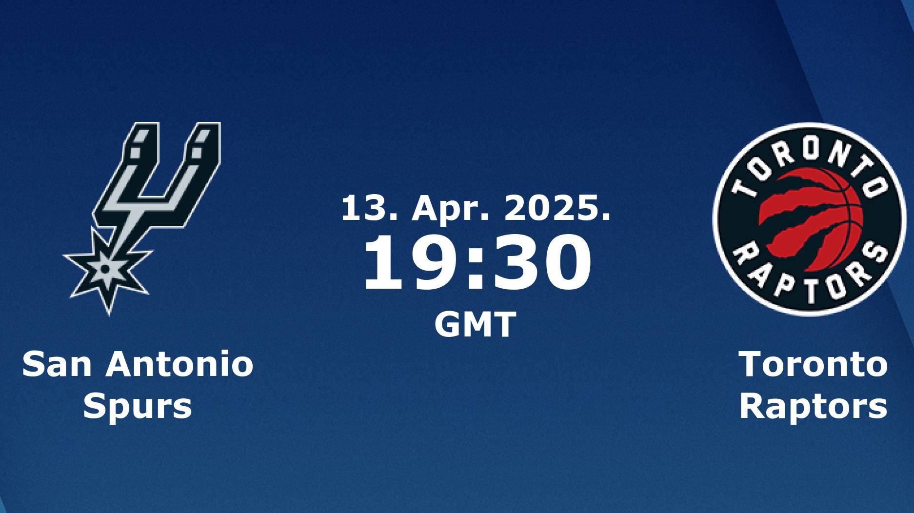 13.04.2025 | Сан-Антонио Спёрс — Торонто Рэпторс | Spurs — Raptors