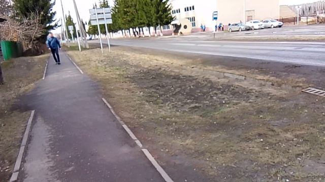 мой поселок весной