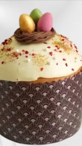 Творожный кулич без дрожжей