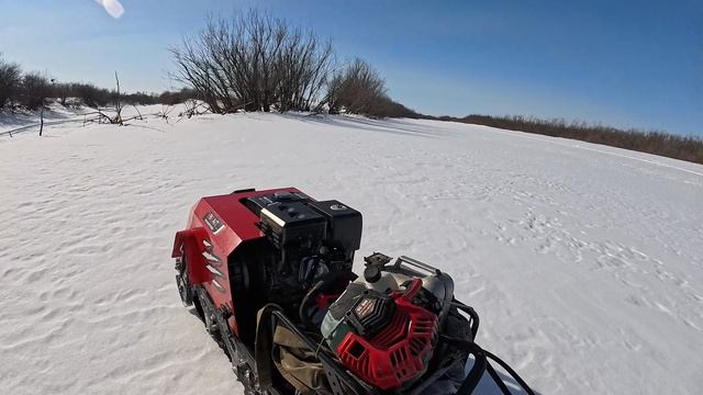 Мотобуксировщик Brait 18,5 л.с. Воронеж старый Амур.21.02.2025