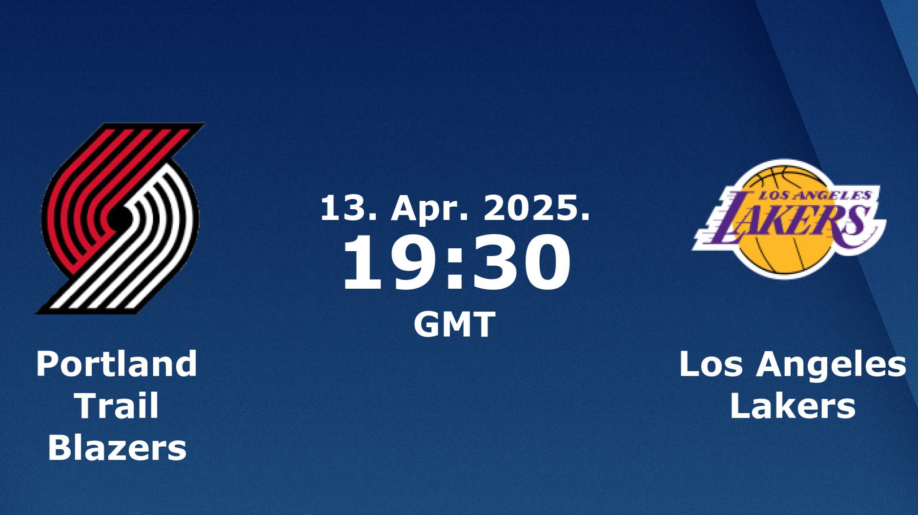 13.04.2025 | Портленд Трэйл Блэйзерс— Лос-Анджелес Лейкерс | Trail Blazers — Lakers