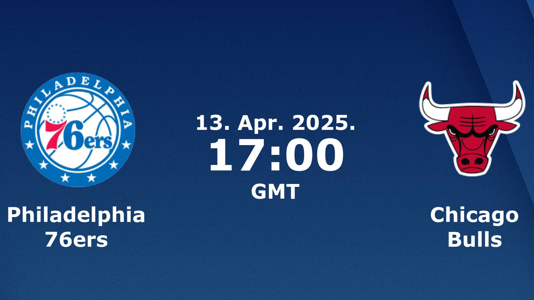 13.04.2025 | Филадельфия Севенти Сиксерс— Чикаго Буллз | 76ers — Bulls
