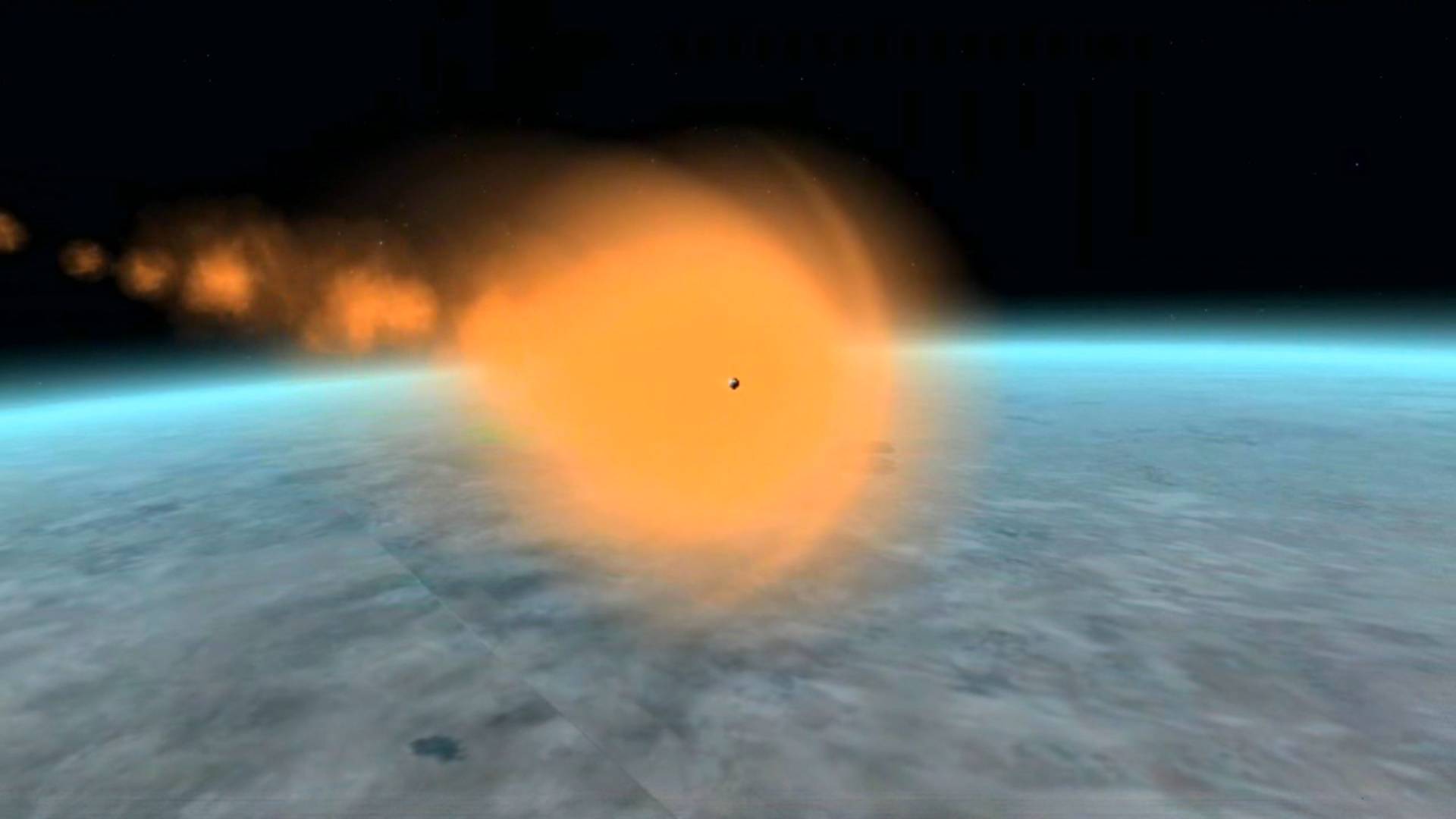 Корабль Восток. Аварийный вход в атмосферу при несрабатывании третьей ступени