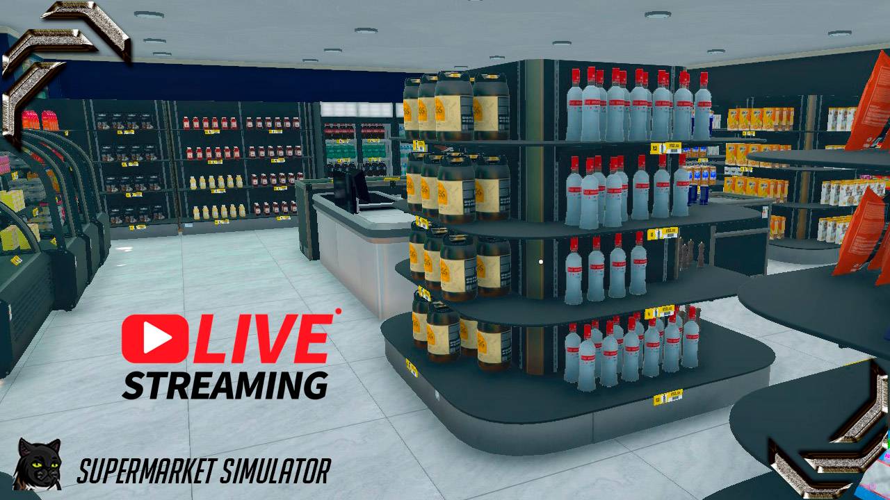 Supermarket Simulator ➤Стрим #03➤ Это супермаркет  - Шустрый (26.02.2024)