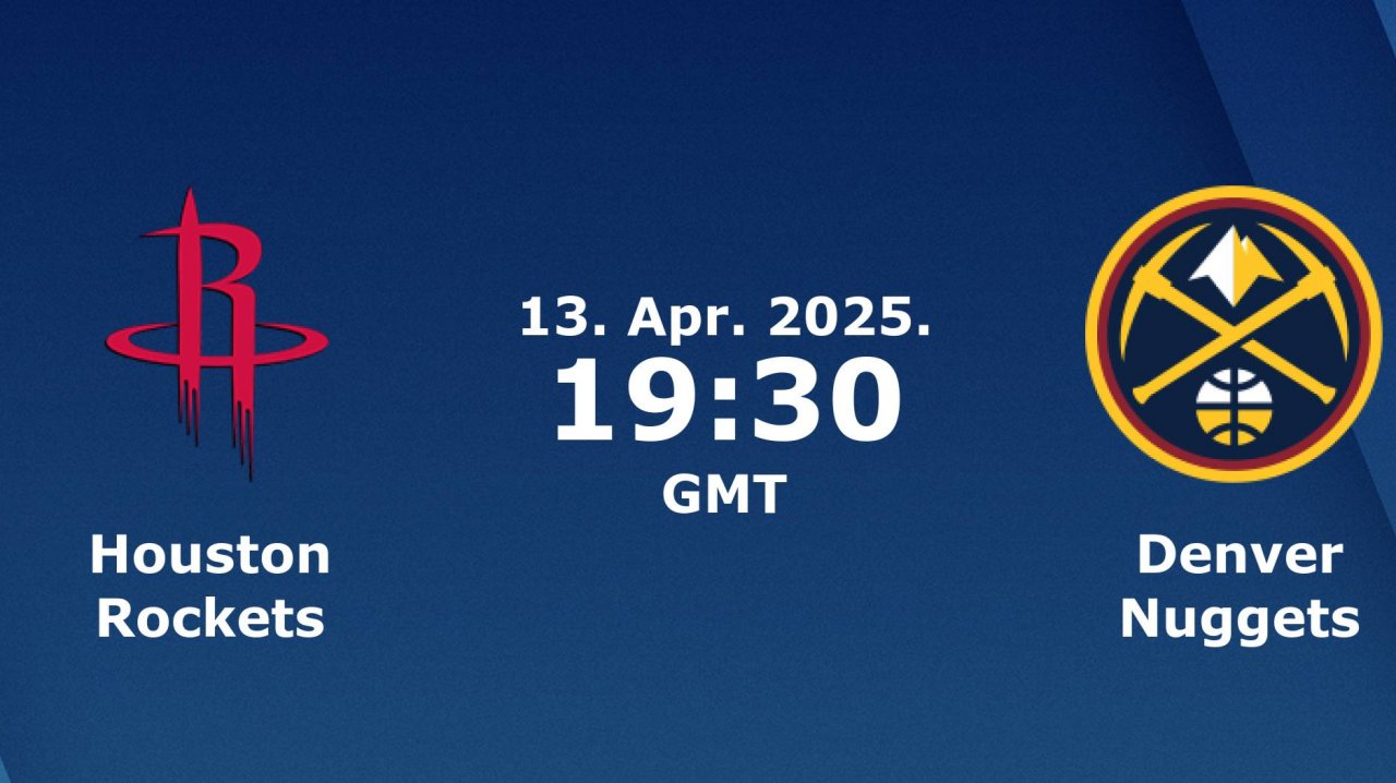13.04.2025 | Хьюстон Рокетс— Денвер Наггетс | Rockets — Nuggets