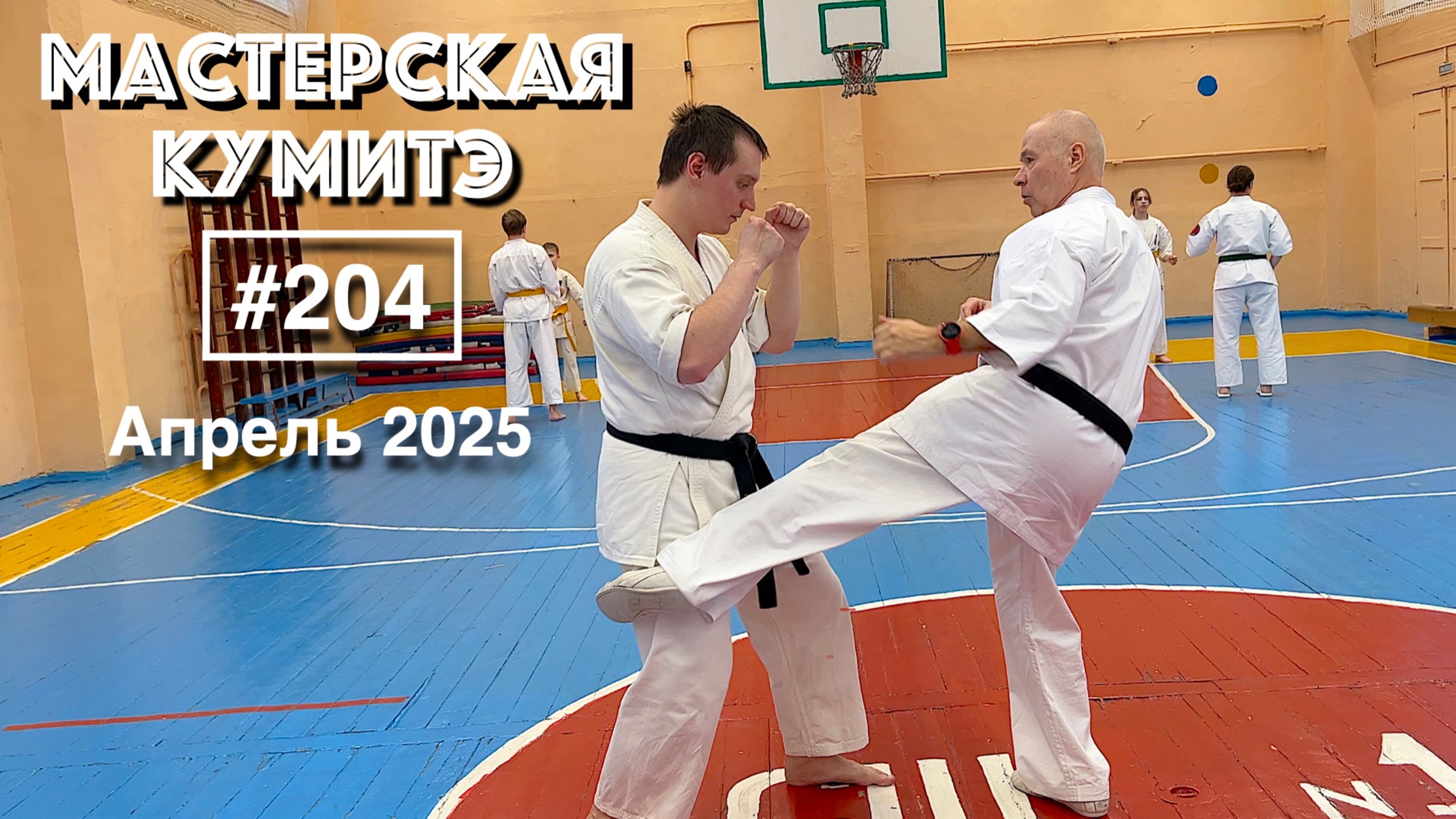 Мастерская Кумитэ Кёкусинкай (204) / Перемещения по кругу / Лоукик (апрель 2025)