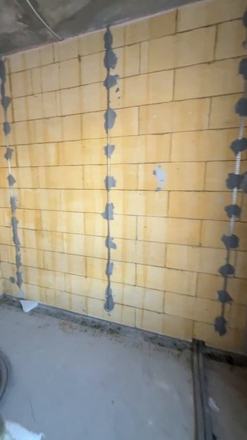 Устройство перегородок и штукатурка стен в квартире 60м² | ЖК Западный порт