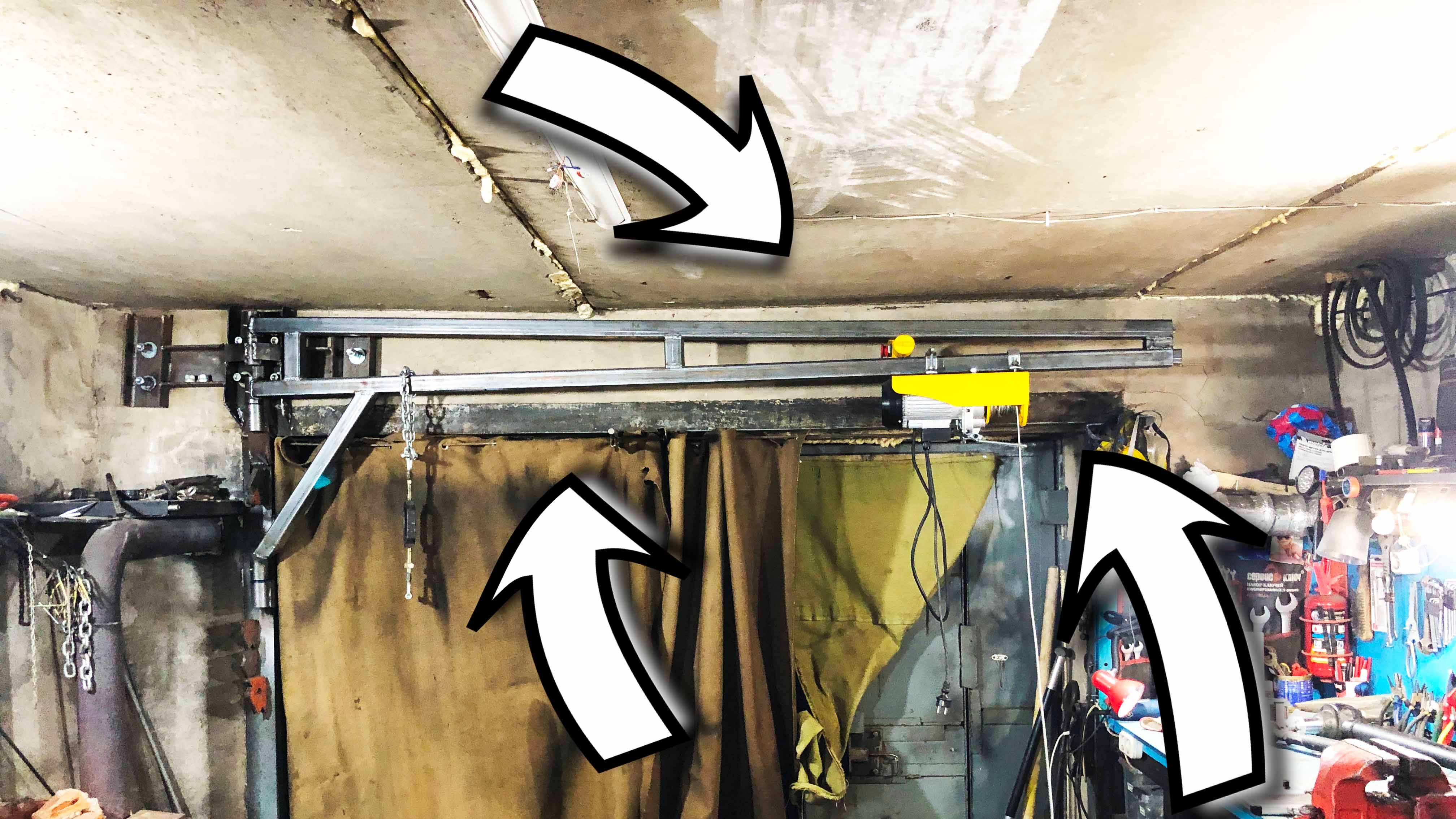 Кран в гараж, мини обзор