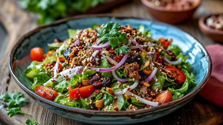 Салат Тбилиси с говядиной простой рецепт