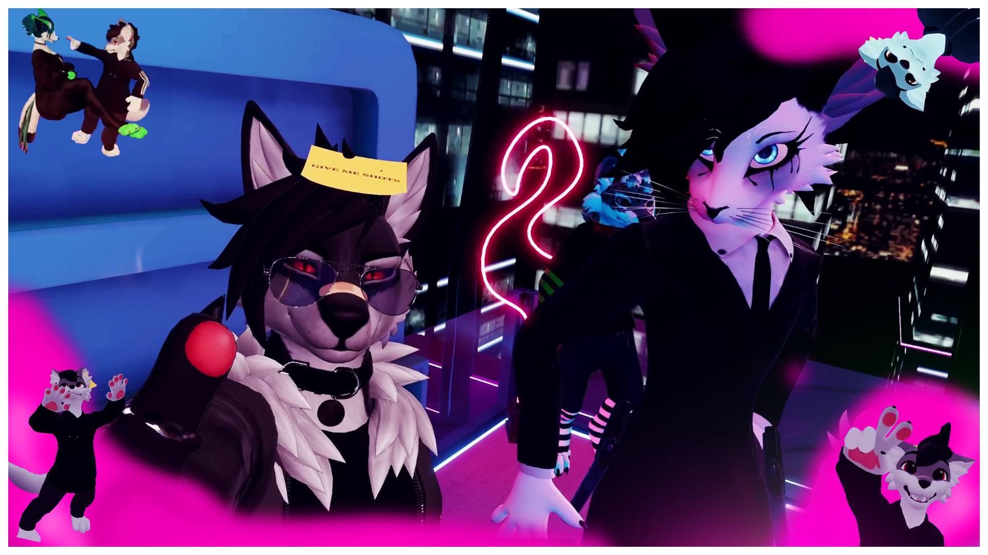 🐺 РОСКО ПРИШЁЛ В ГОСТИ К  @Vix_Fox  | ПОСИДЕЛКИ В ВР ЧАТ