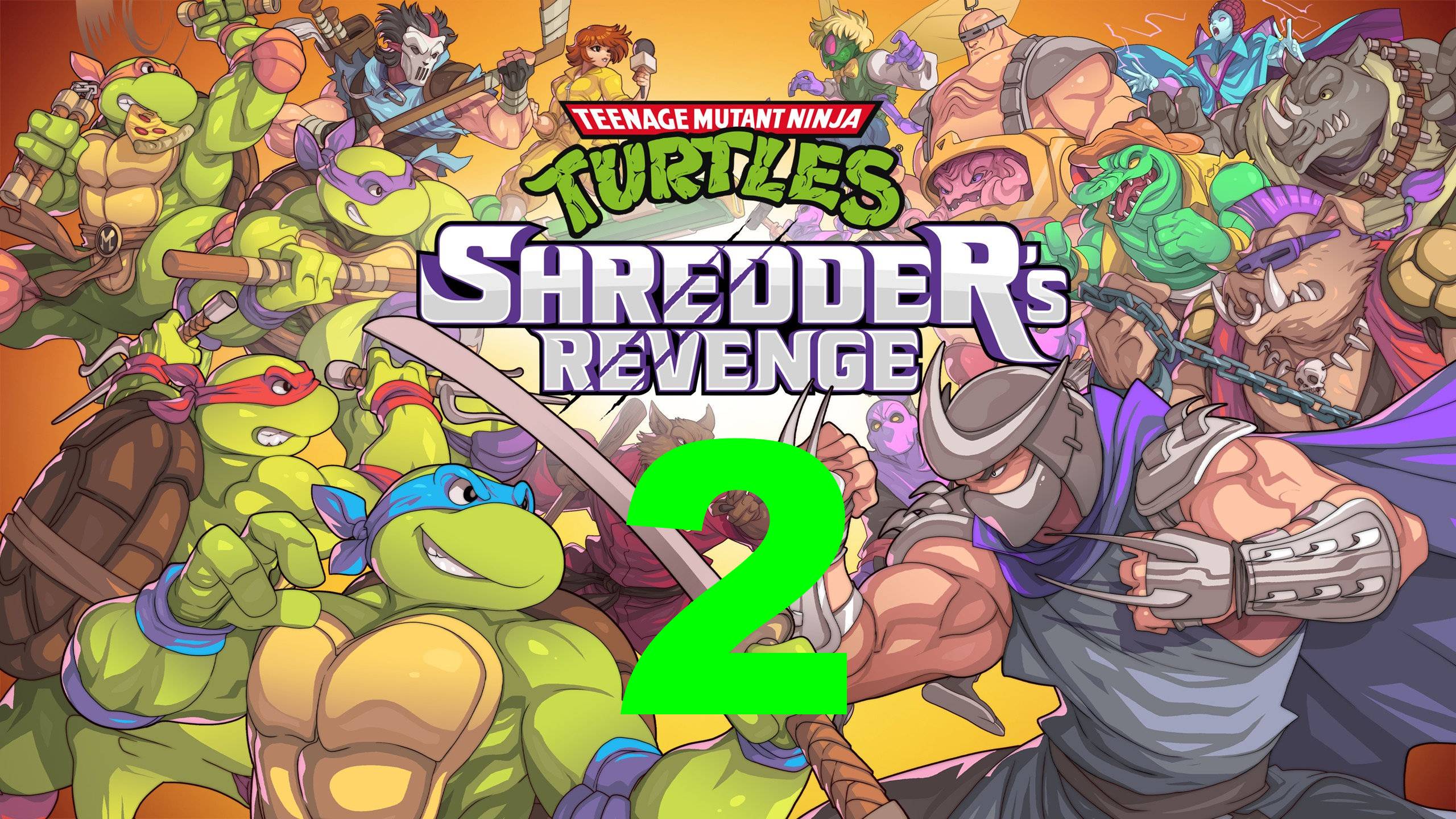 Прохождение Teenage Mutant Ninja Turtles Shredder's Revenge №2 - Старые знакомые хваталки