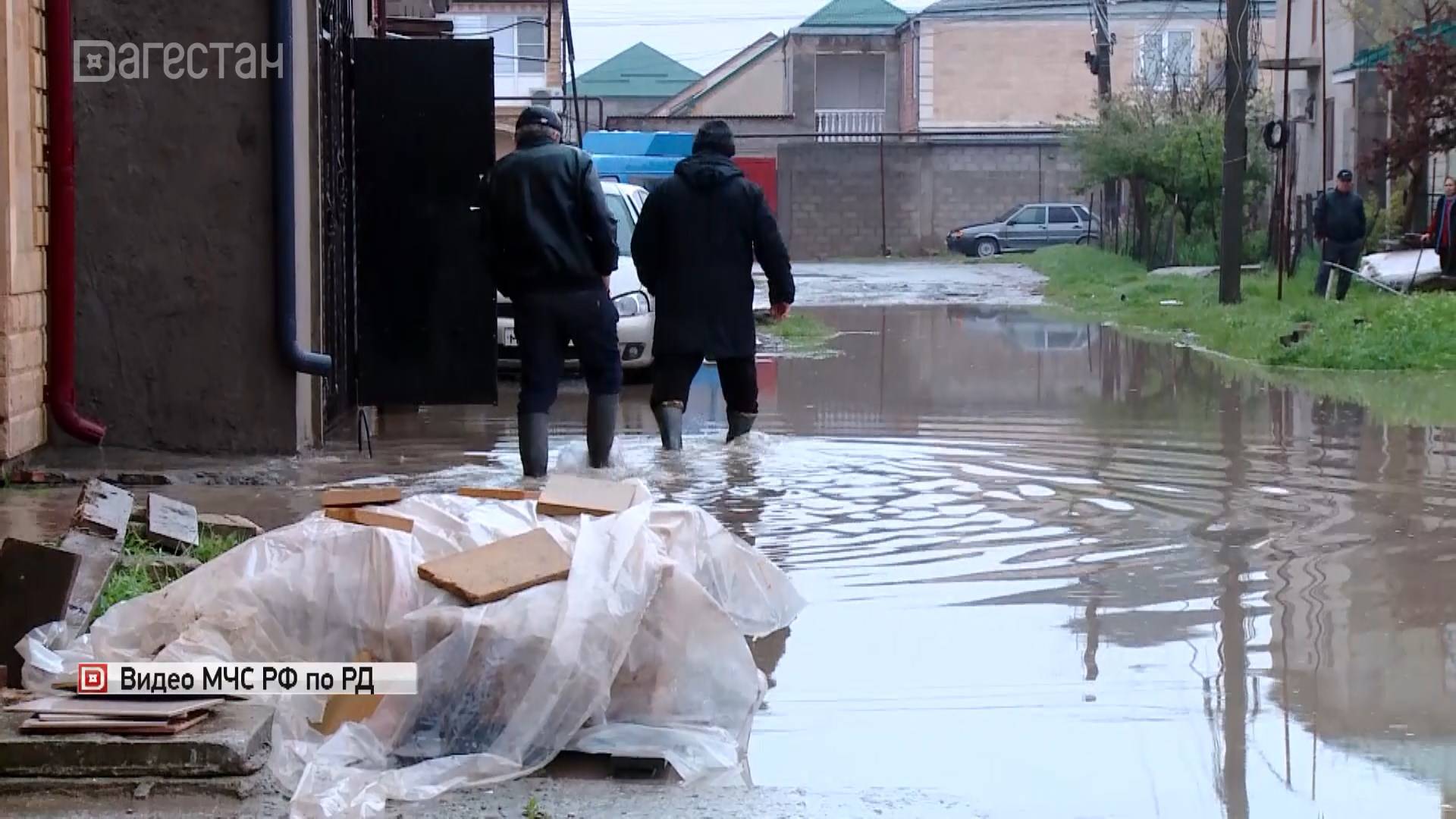 Вековой максимум осадков установлен в Махачкале
