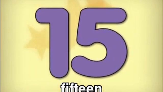 Числа 11-20 по-английски