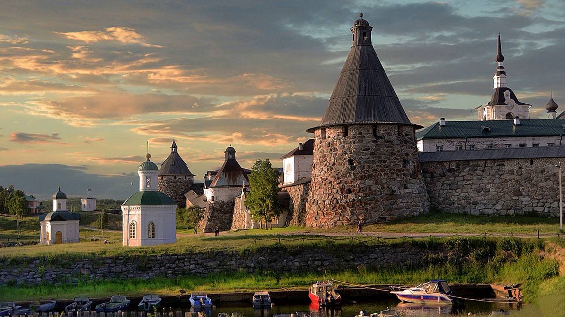 Россия.Соловецкий монастырь.