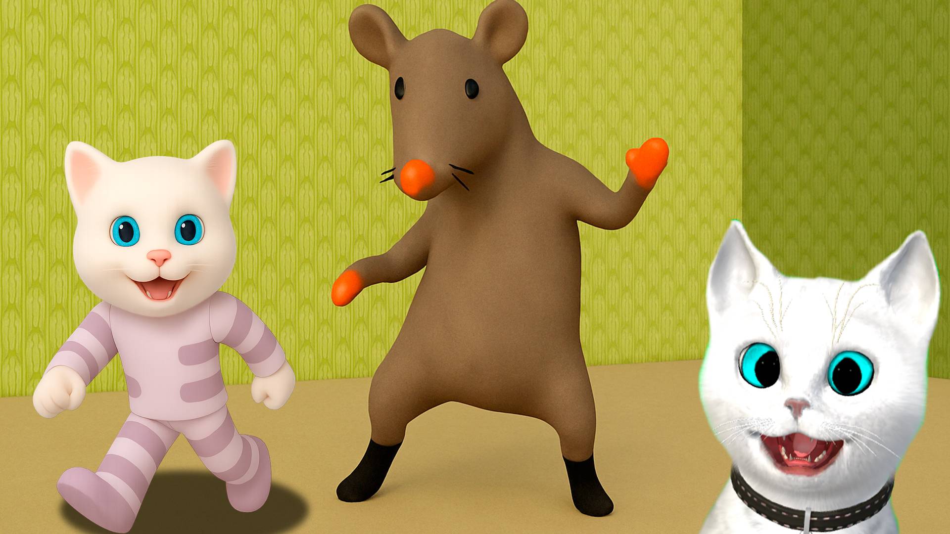 РОБЛОКС ПОБЕГ ОТ ТАНЦУЮЩЕЙ КРЫСЫ КОТЁНОК КРОНОС