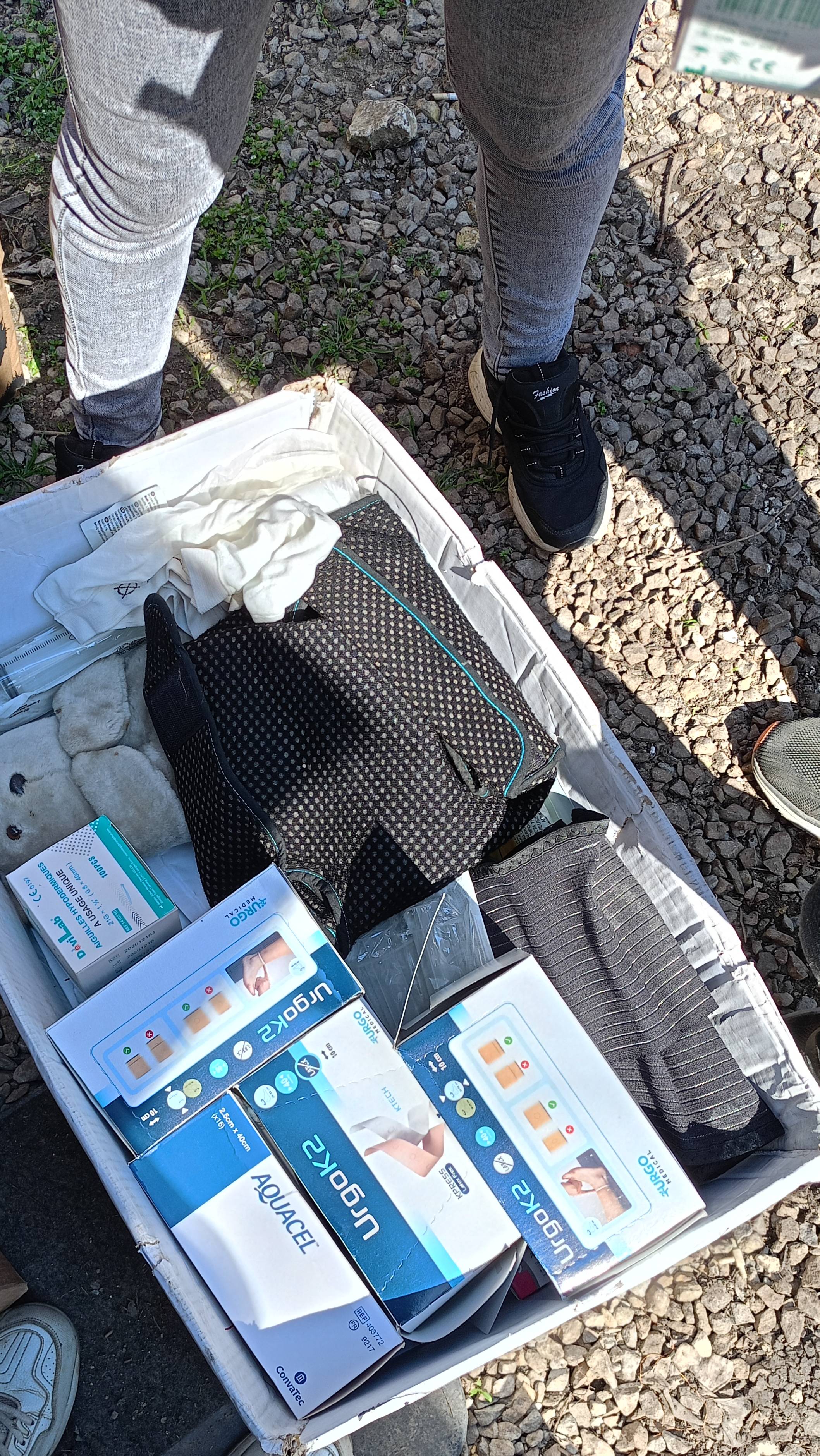 Развоз помощи на Донбассе ЛДНР