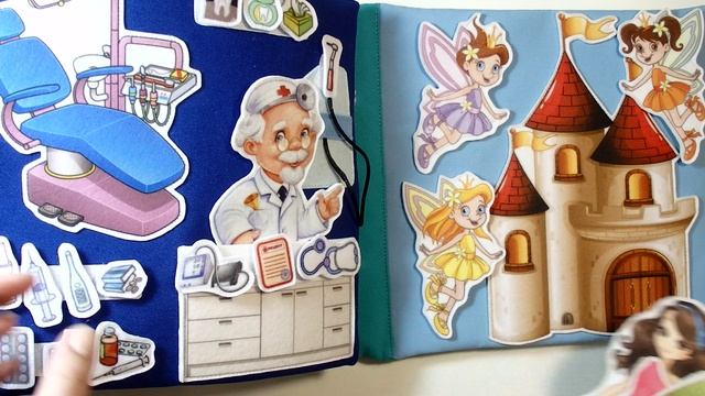 Дом с семьёй кукол "Премиум" для Василисы, часть 2. Кукольная поликлиника