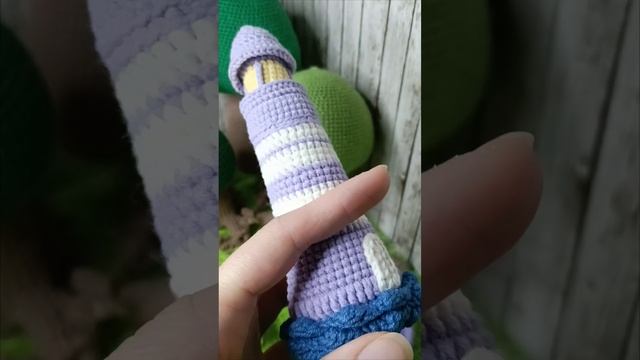 Обзор на наборчик "Освещающий путь", состоящий из маяка, лодочки и домика🧶🌊🛶🏠