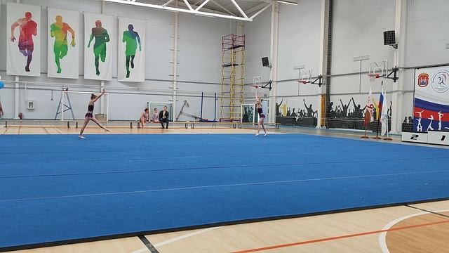 ЖП 1 юношеский, Зайченко Олеся - Курганова Виктория, КСШОР, Комбинированное упражнение