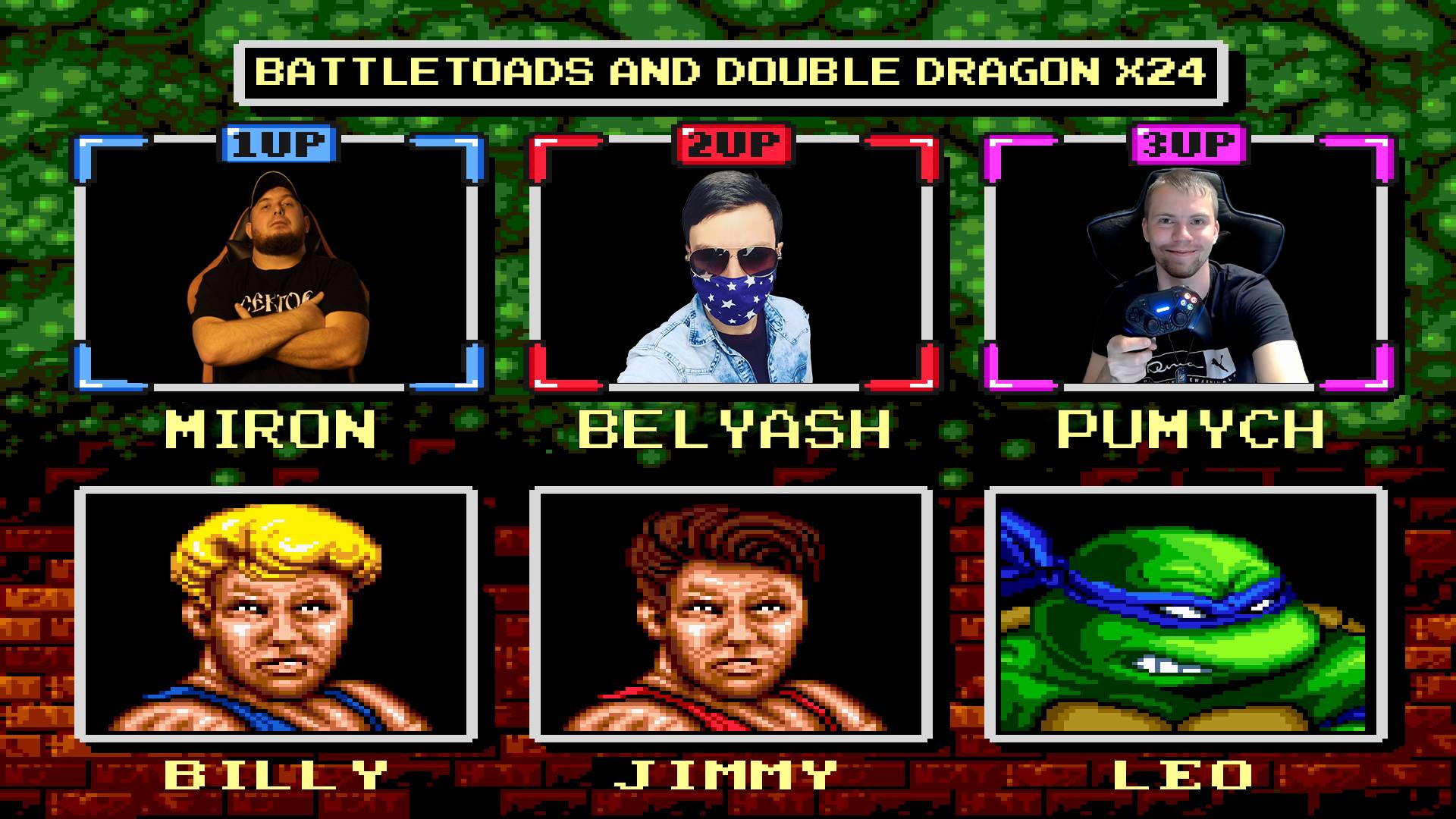 🎮 Battletoads & Double Dragon x24 В кооперативе с Belyash и Мирон Борода 🎮