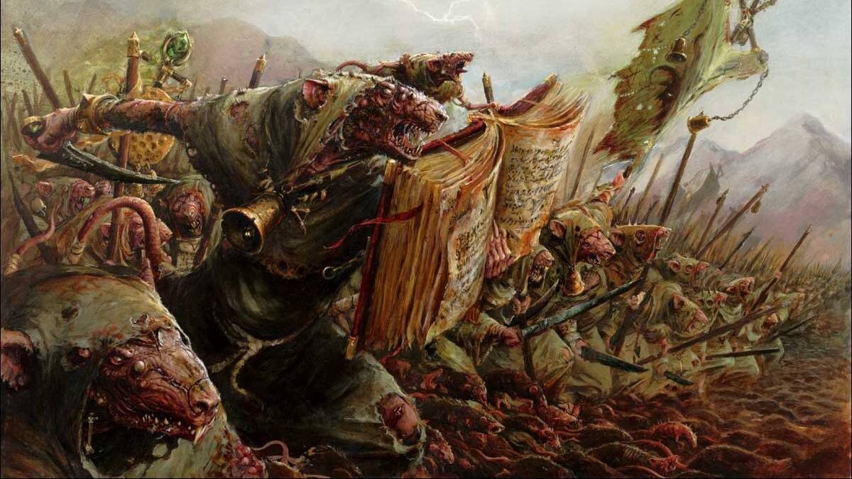 Total War: Warhammer III ( SFO- Scorched Earth ) 1# Лорд Склорк - Пестиленс (Скавены) лег +10