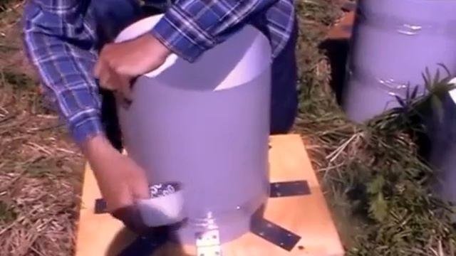 Как самому  легко сделать опалубку для бетонных свай.