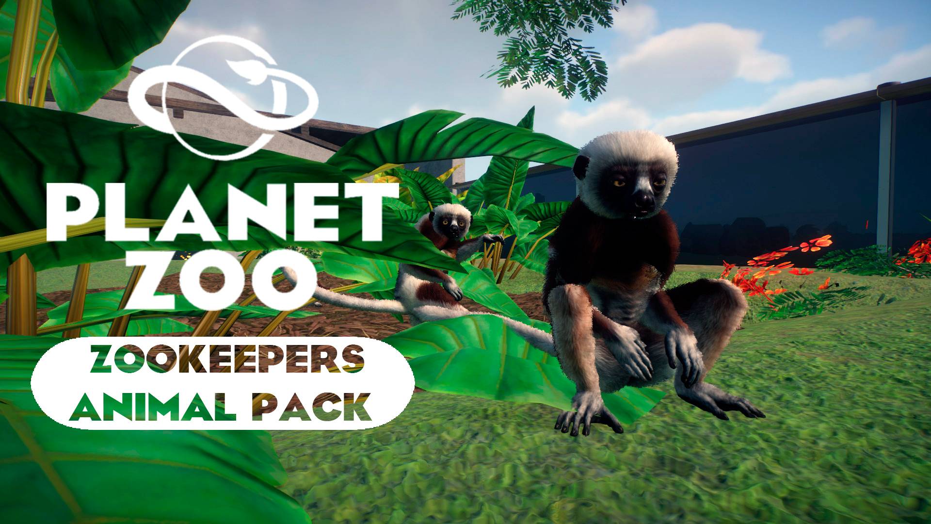 Planet Zoo: Zookeepers Animal Pack - Ореховый сифака