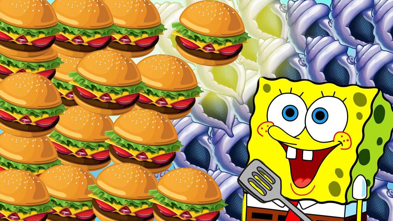 Открыл Крабсбургеров на 20 000 Алмазов + Эксклюзивы за Ракушки в Spongebob TD roblox