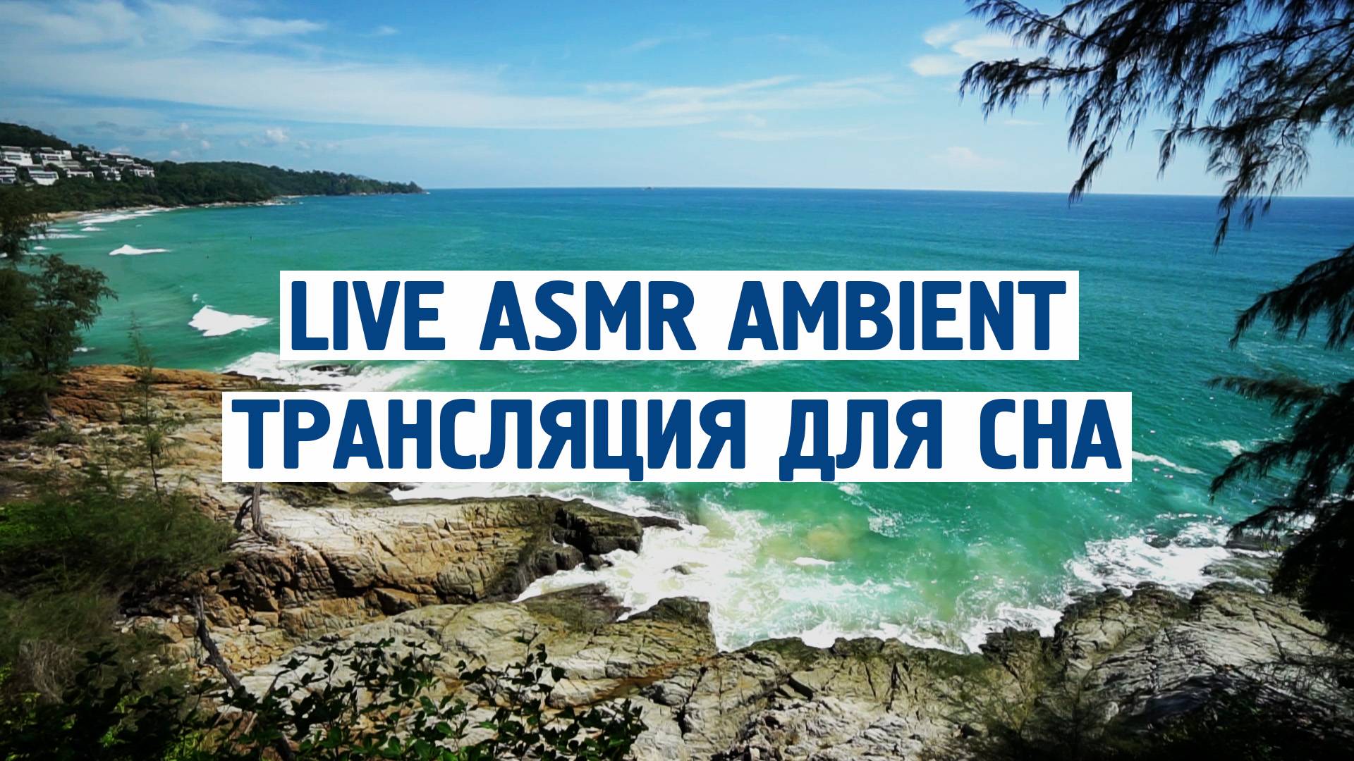 🔴 LIVE ASMR Ambient для сна | Глубокое расслабление, мгновенное снятие стресса и крепкий сон