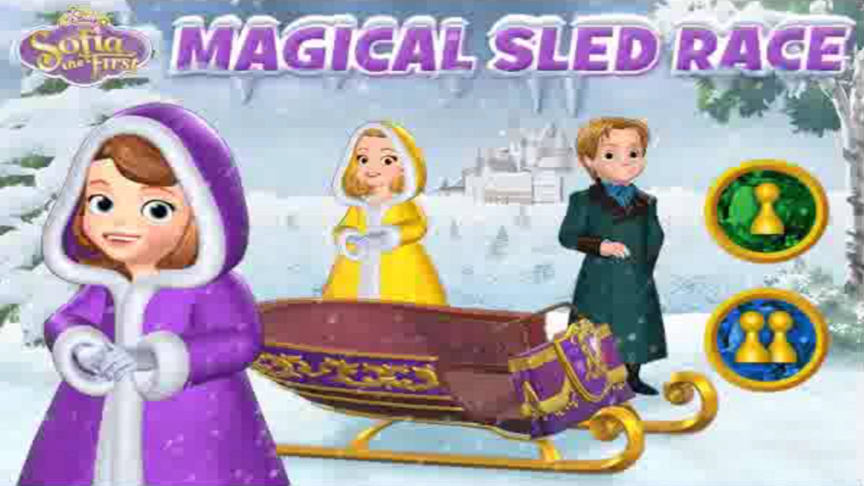 Принцесса София: Волшебная гонка на санях