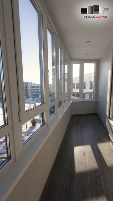 Из обычного балкона — в стильное и тёплое пространство